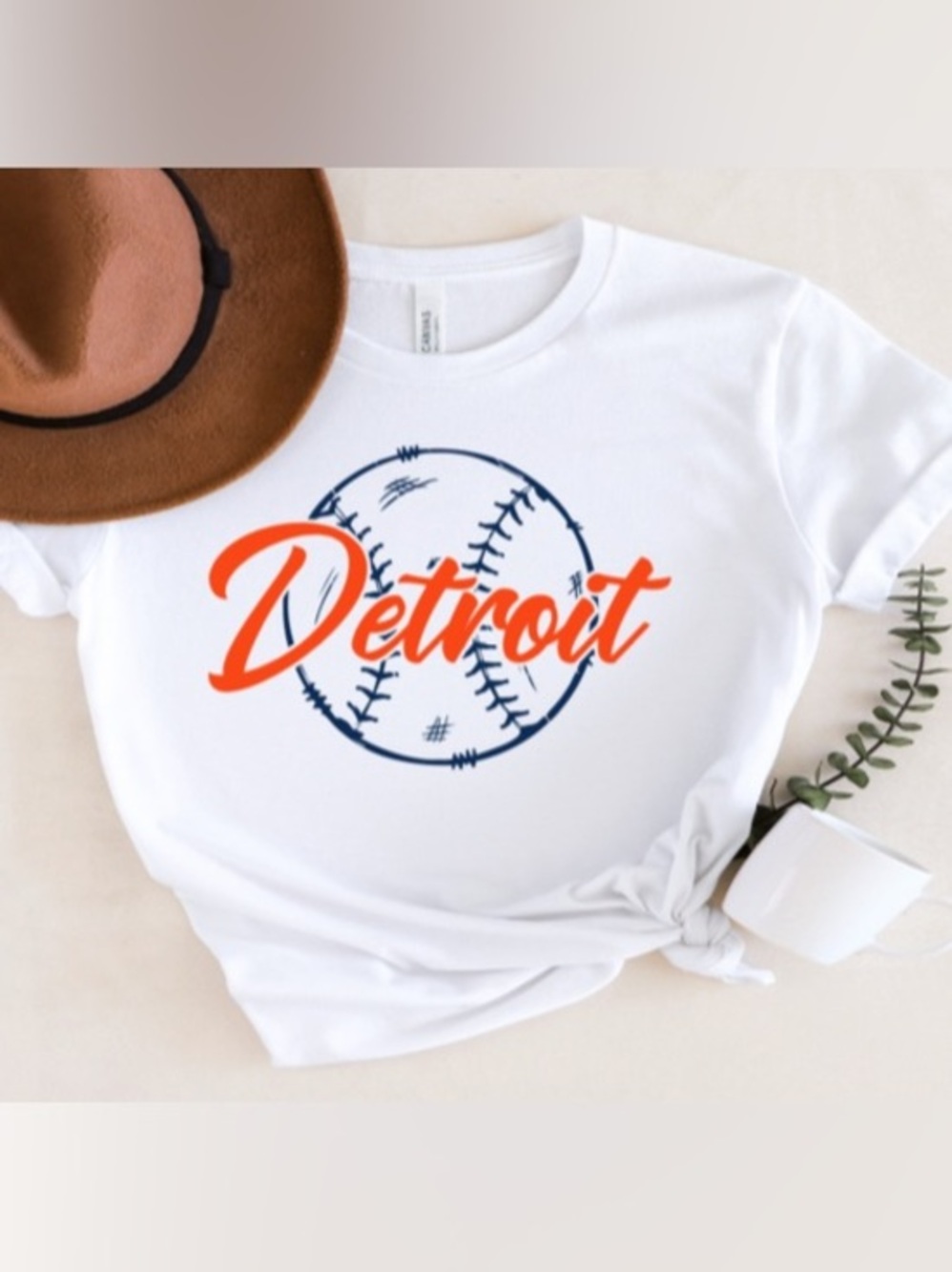 Detroit Baseball Tee